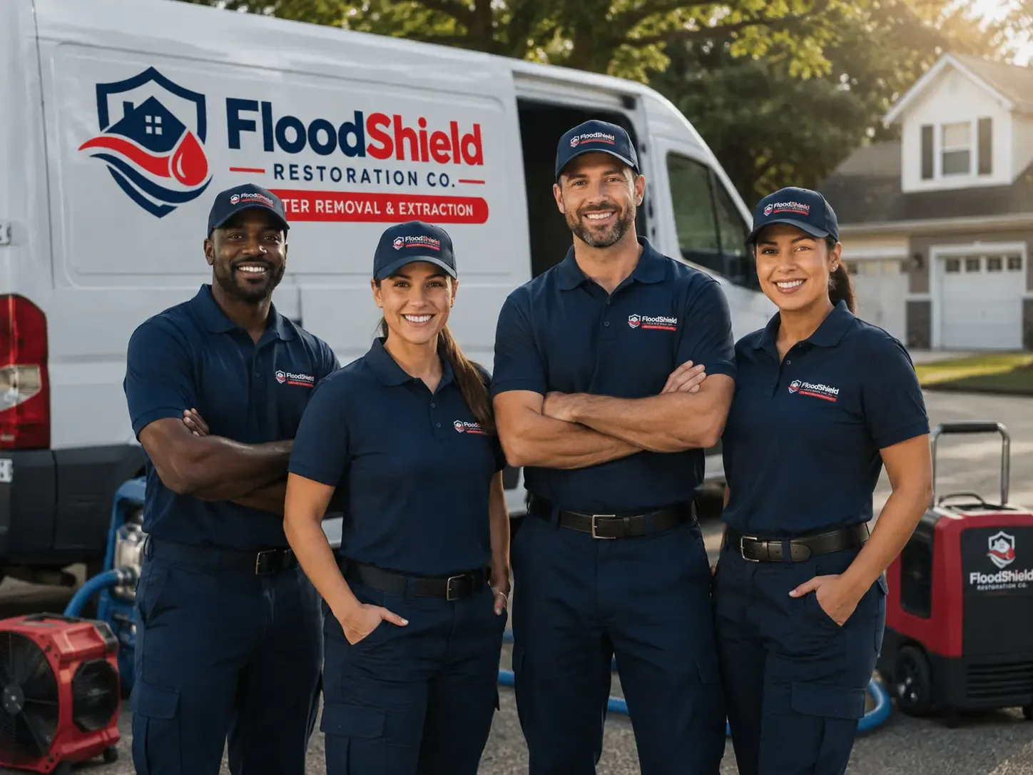 Flood Damage Restoration company in Quincy, OH